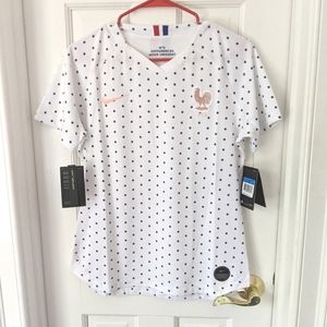 France soccer jersey - women's medium